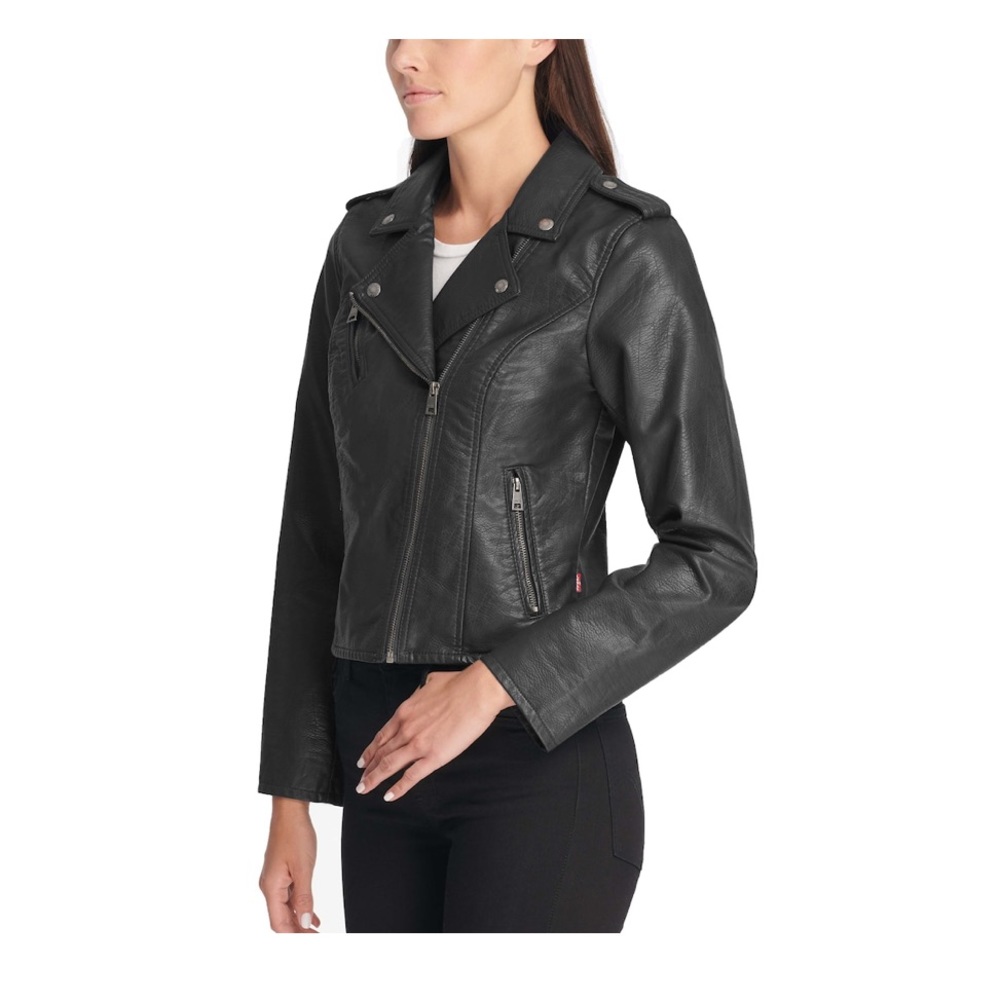 Levi’s Classic Faux Leather Motorcycle Jacket